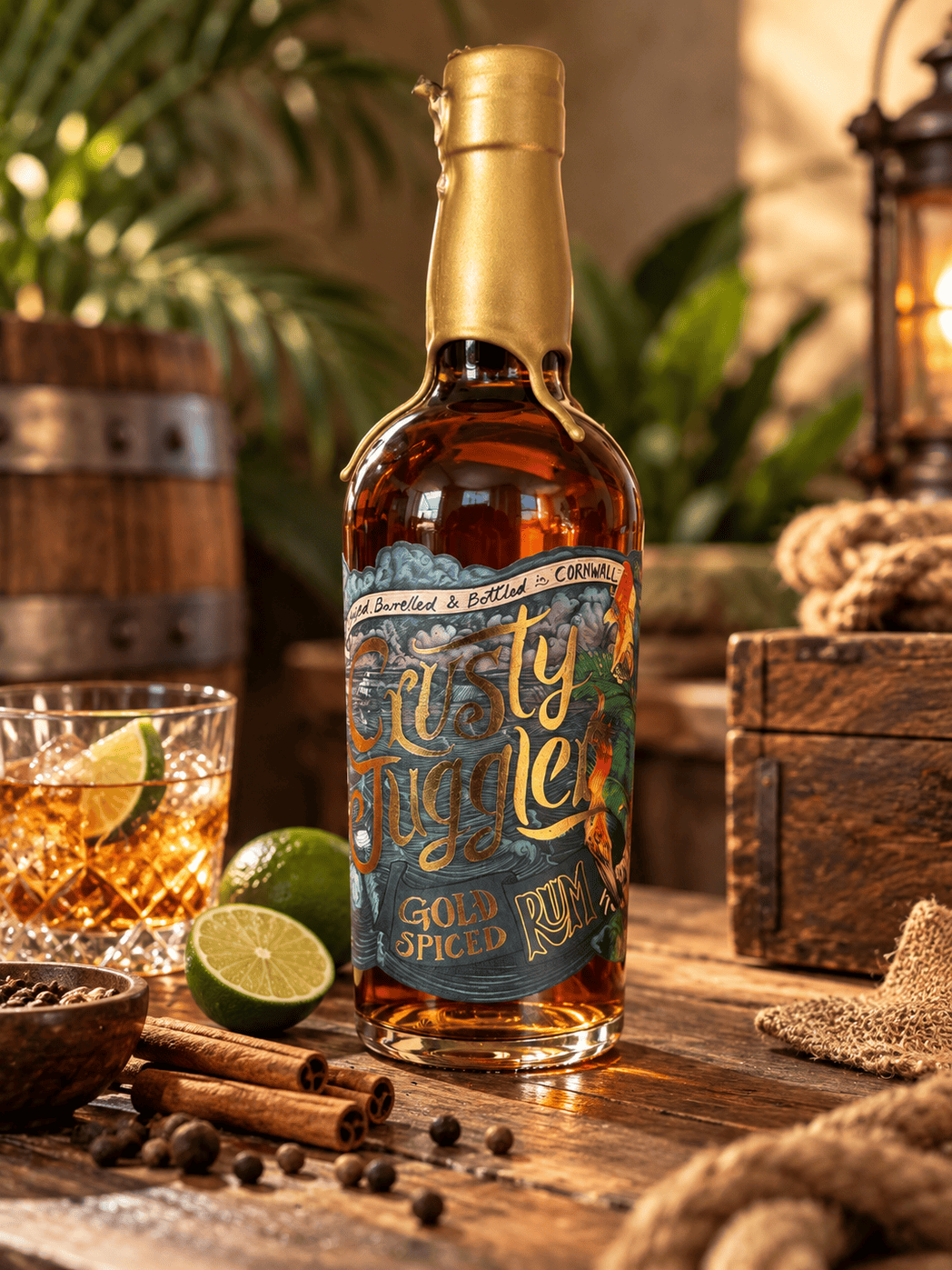 Crusty Juggler Gold Spiced Rum