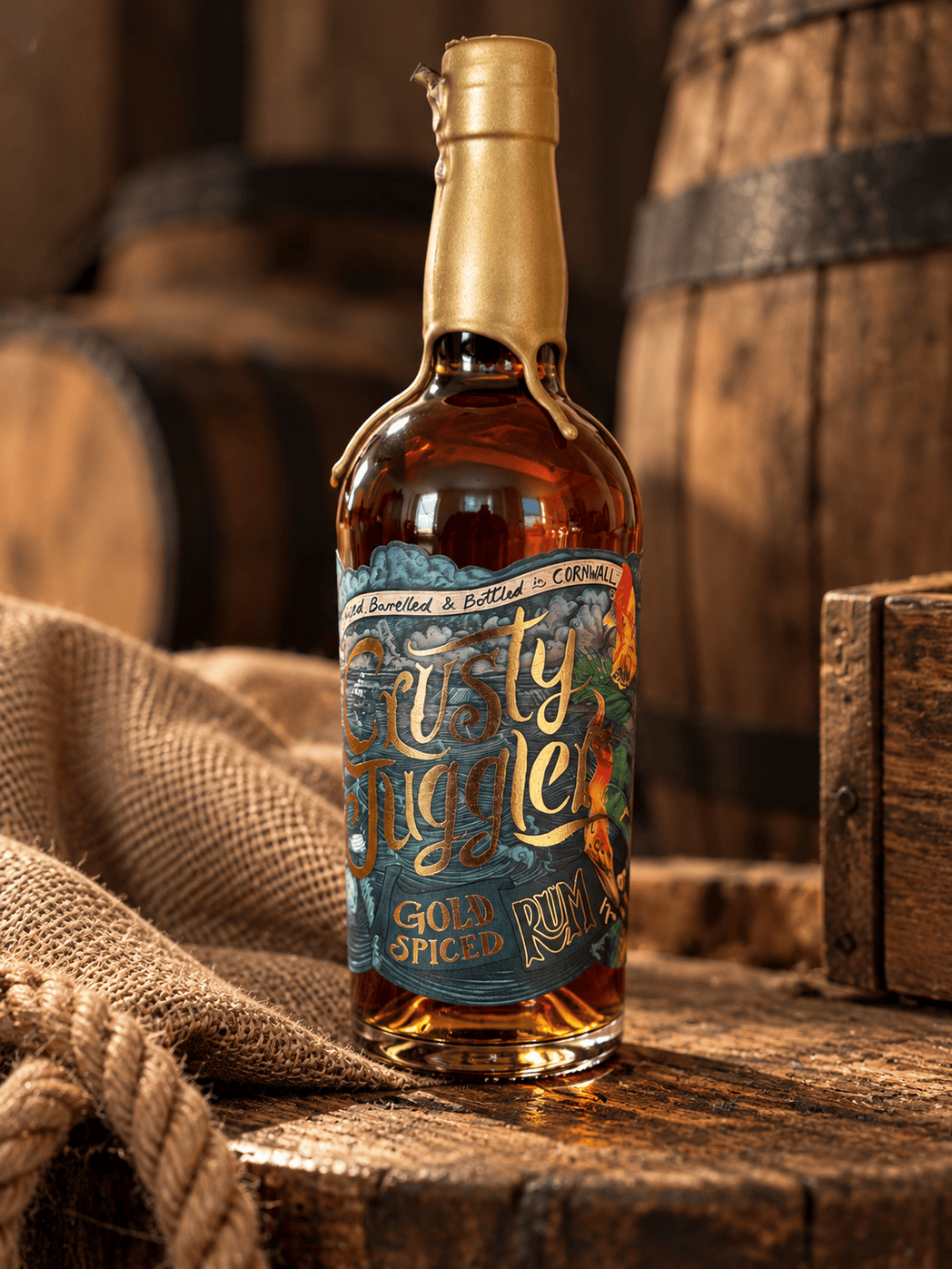 Crusty Juggler Gold Spiced Rum
