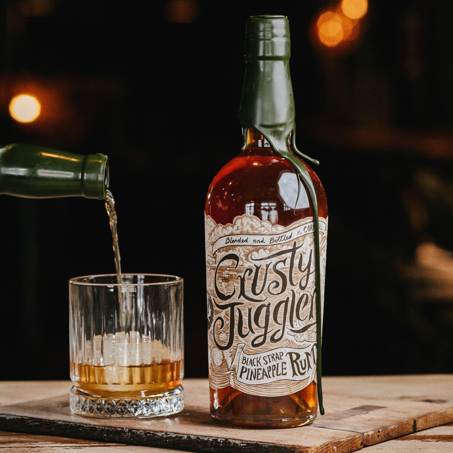 Crusty Juggler Black Strap Pineapple Rum