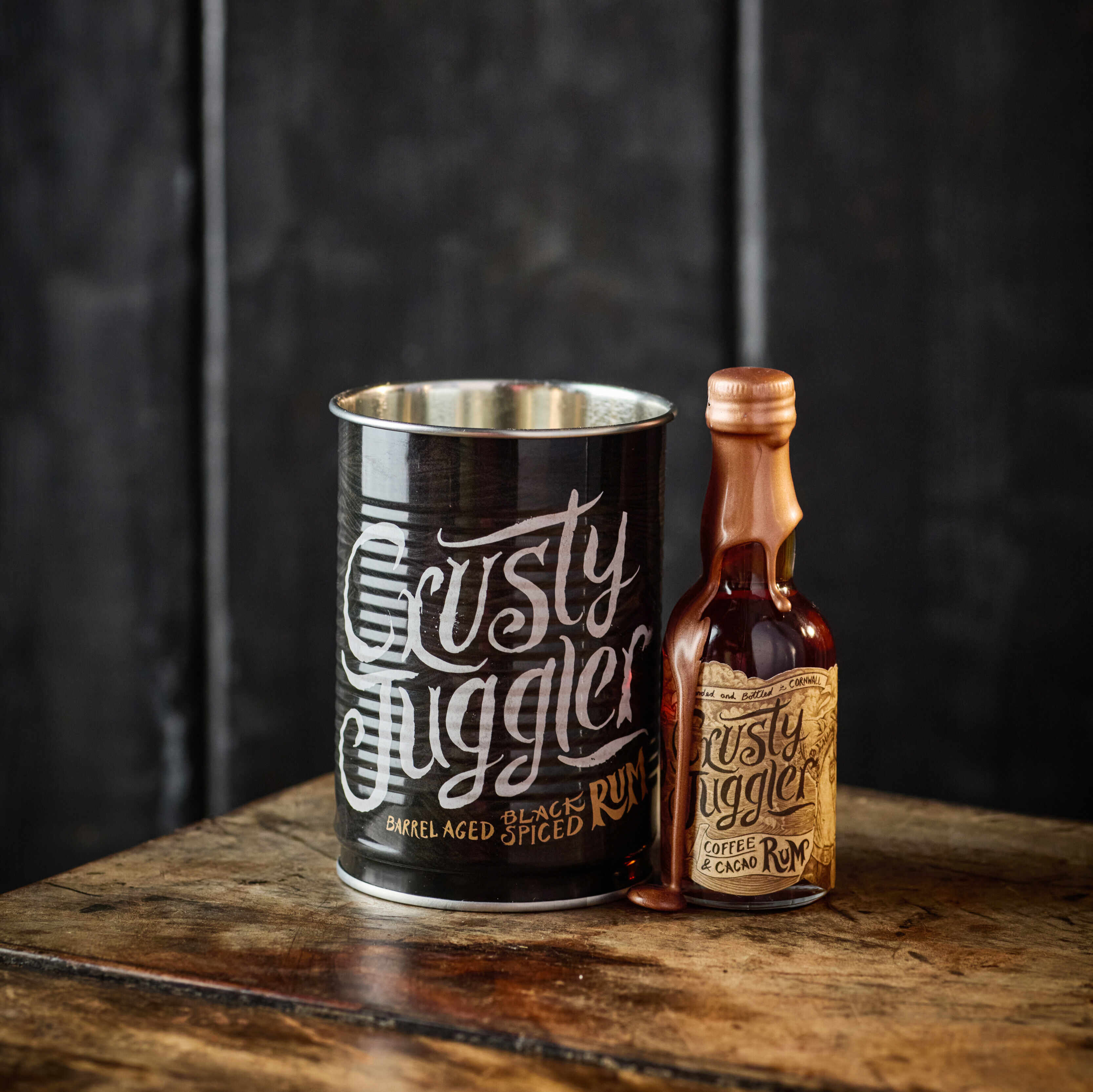 Crusty Juggler Rum 5cl with Branded Drinking Can