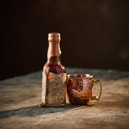Crusty Juggler Rum 5cl with Mini Copper Mug