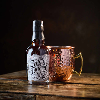 Crusty Juggler Rum 20cl with Large Copper Mug
