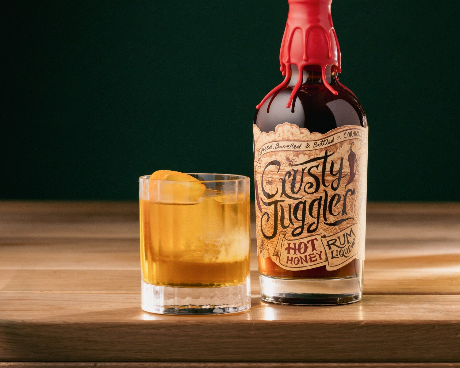 Hot Honey Negroni – Crusty Juggler Rum